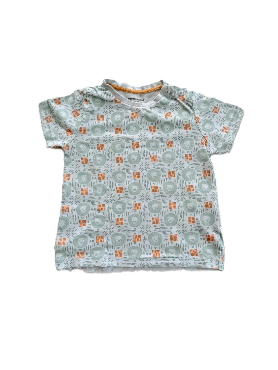 T shirt manches courtes menthe Vertbaudet 24 mois